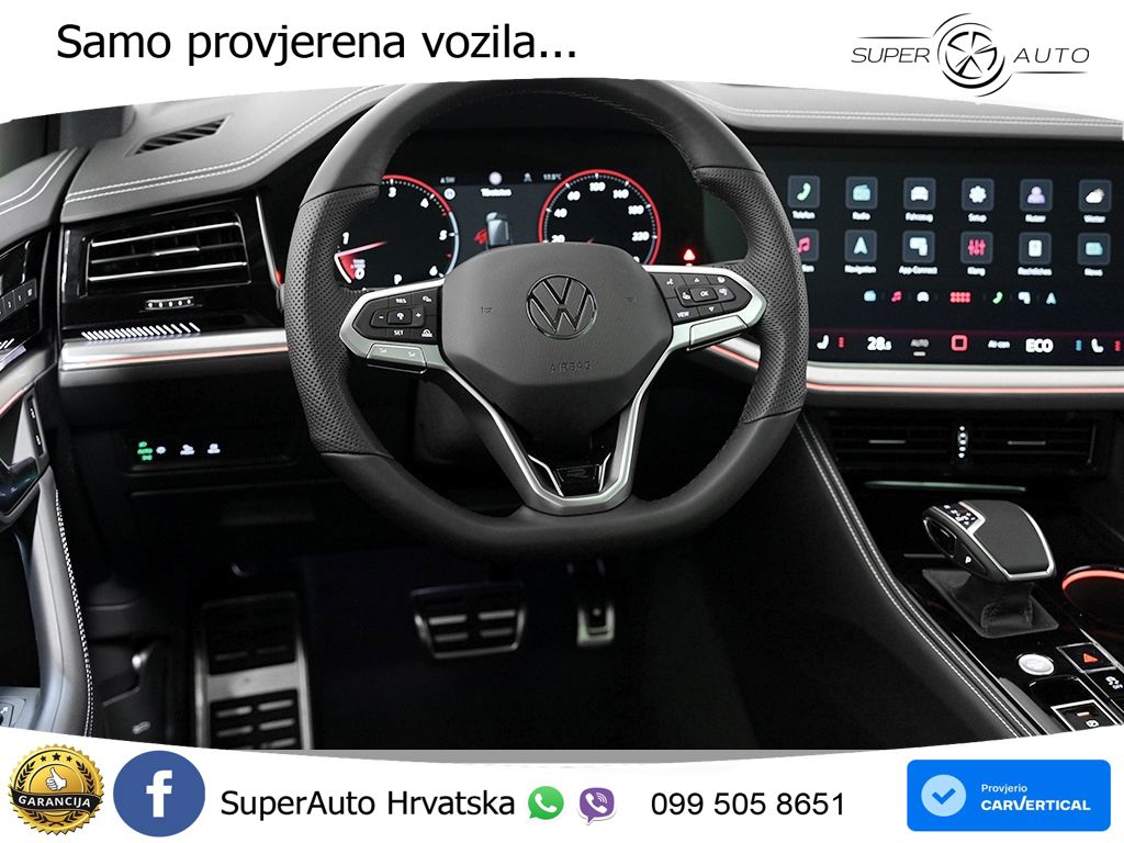Volkswagen Touareg 3.0 V6 TDI (286 KS) 4MOTION Tiptronic ZRAČNI+ACC+GR SJED+KAM+PANO