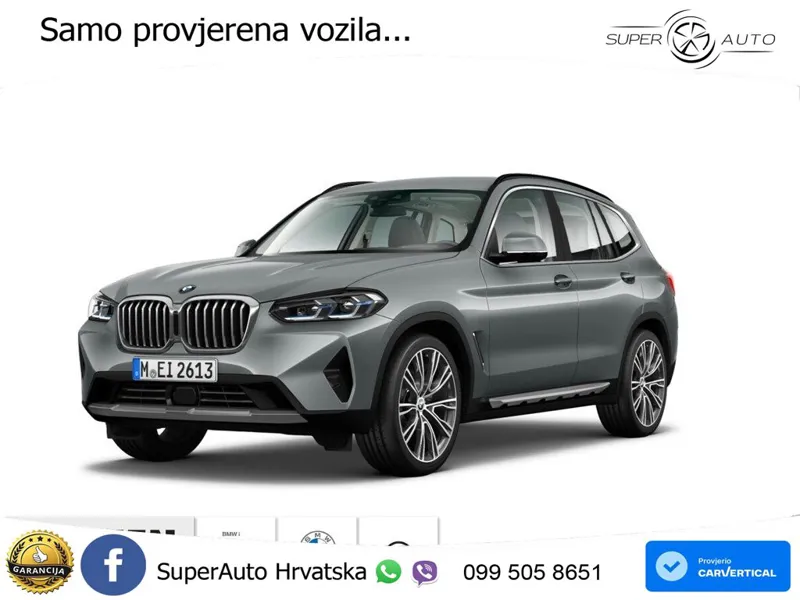 BMW X3 20d xDrive Steptronic LED+GR SJED+ACC
