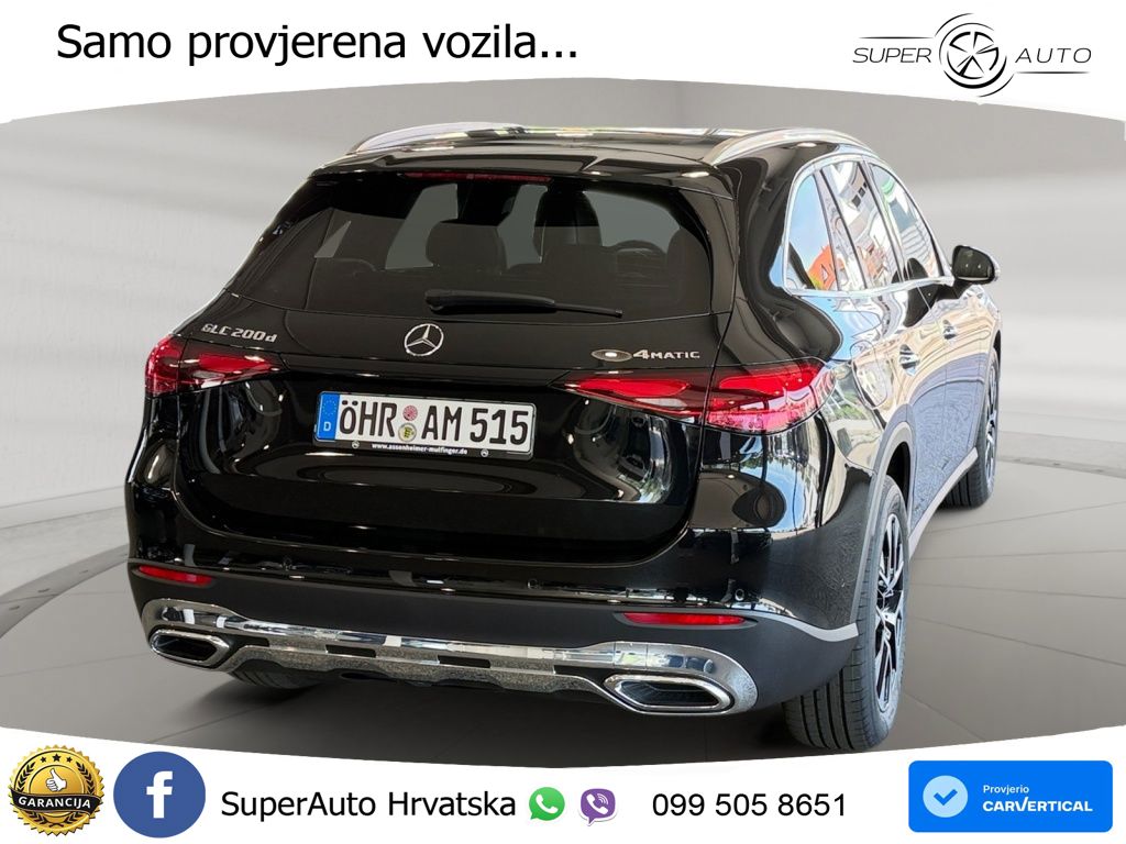 Mercedes GLC 200d (163 KS) 4MATIC 9G-TRONIC Avantgarde LED+GR SJED+ACC