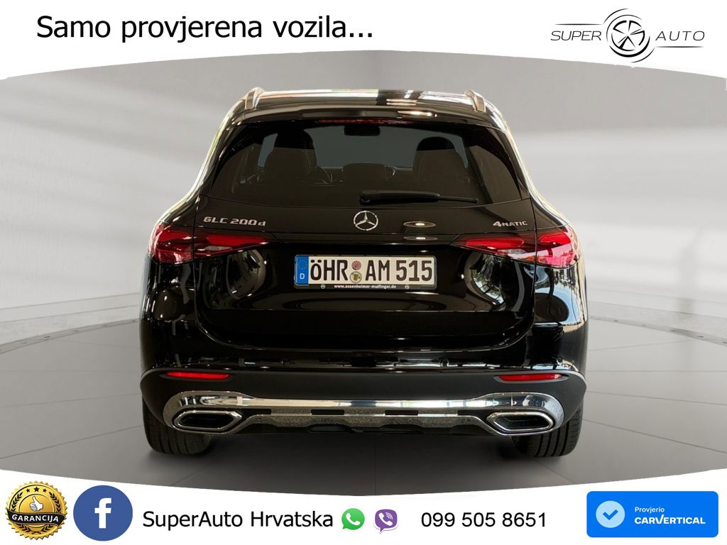 Mercedes GLC 200d (163 KS) 4MATIC 9G-TRONIC Avantgarde LED+GR SJED+ACC