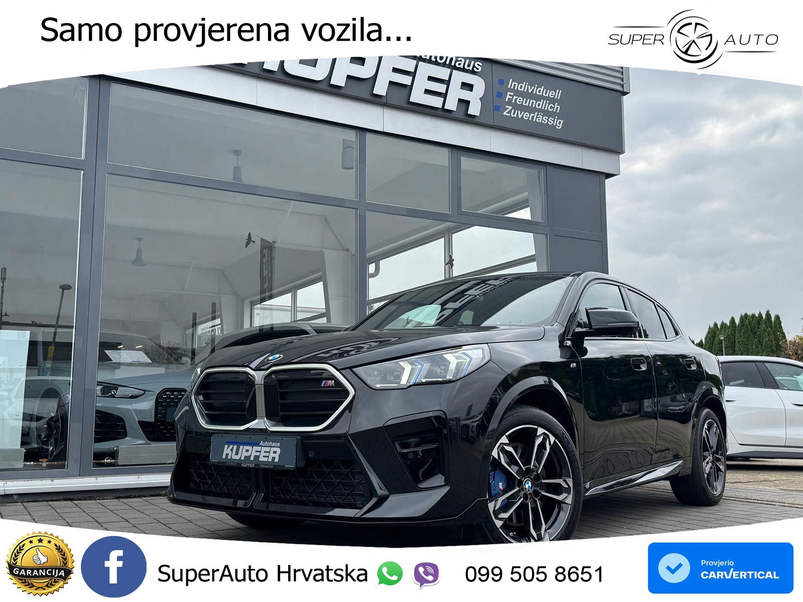 BMW X2 M35i xDrive Steptronic M Sport ZRAČNI+ACC+GR SJED+KAM