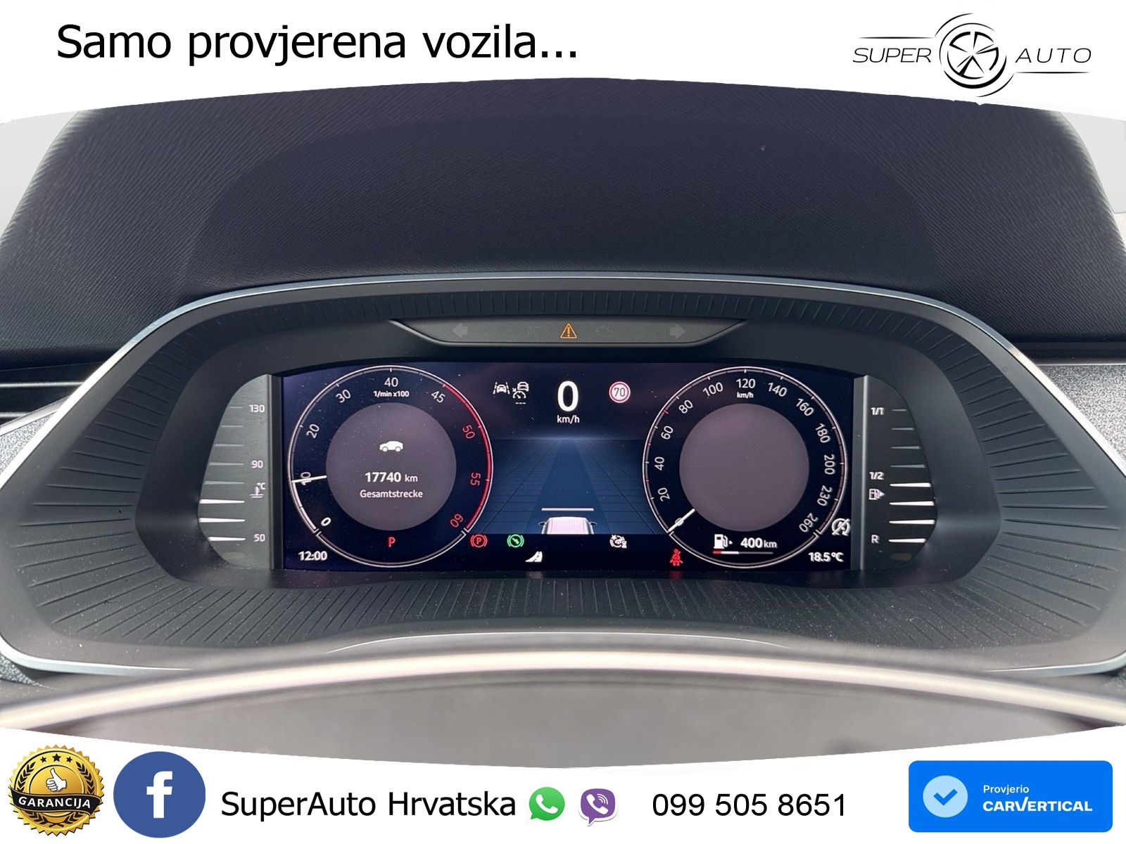 Škoda Octavia Combi 2.0 TDI (150 KS) DSG LED+GR SJED+ACC