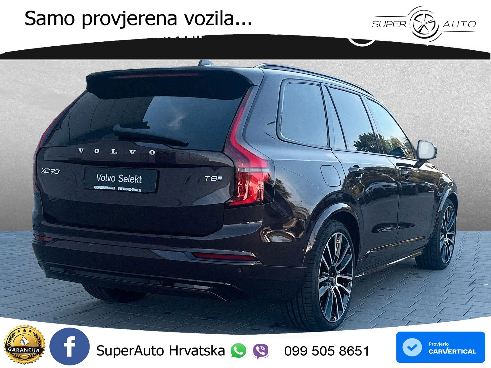 Volvo XC90 2.0 T8 AWD Automatic LED+GR SJED+ACC