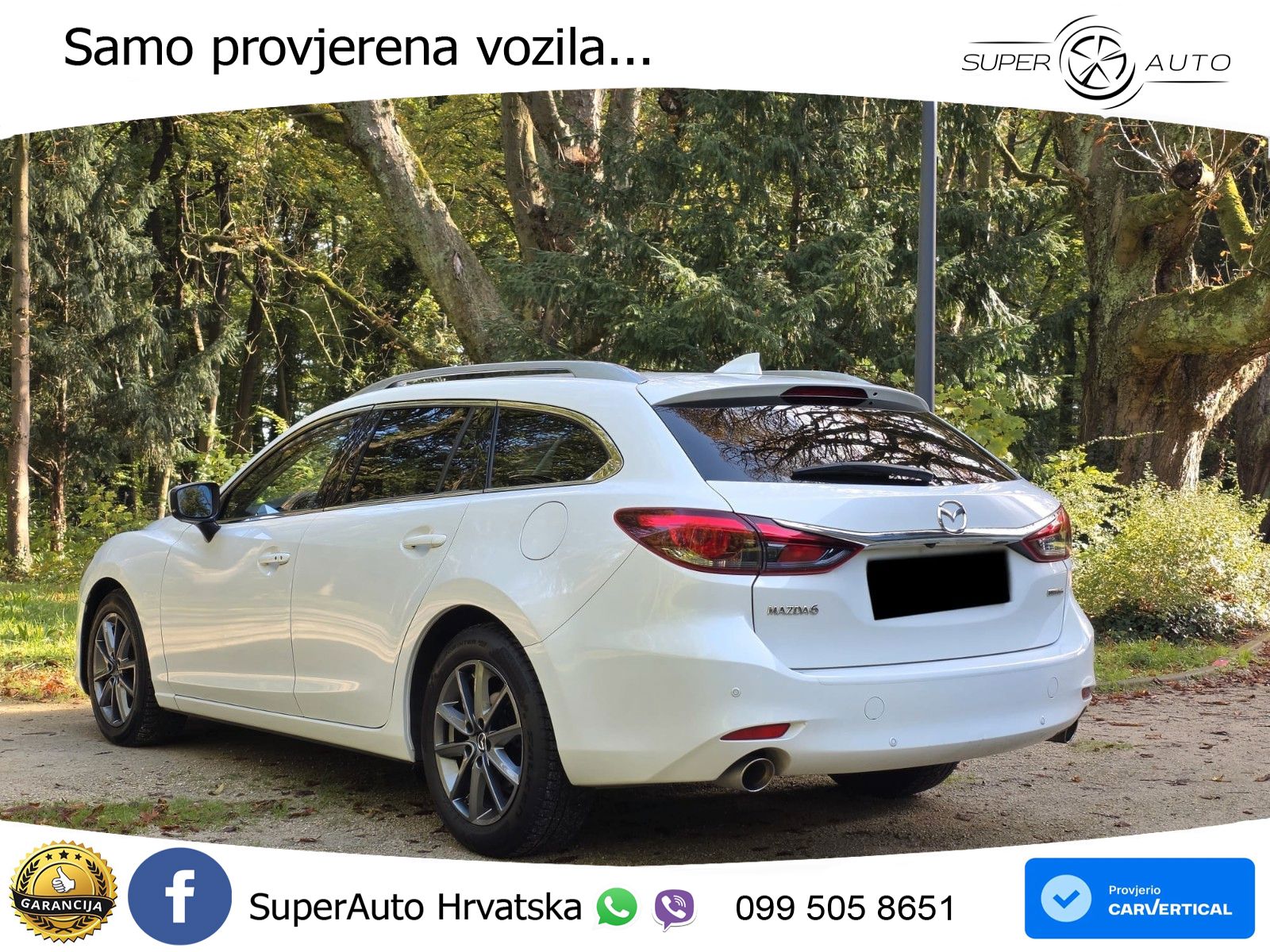 Mazda 6 Sport Combi 2.0 SKYACTIV-G (165 KS) SKYACTIV-Drive LED+GR SJED+ACC