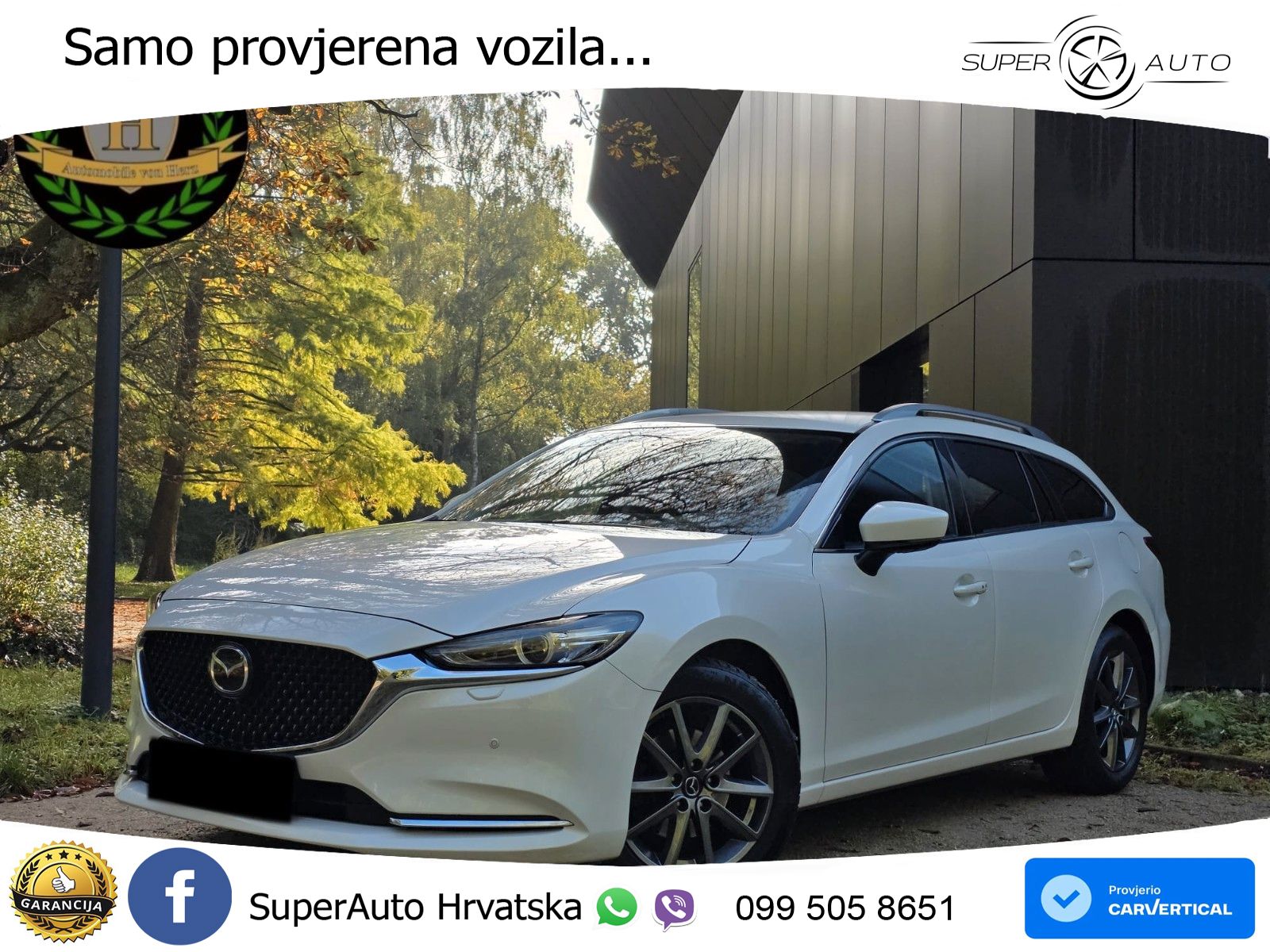 Mazda 6 Sport Combi 2.0 SKYACTIV-G (165 KS) SKYACTIV-Drive LED+GR SJED+ACC