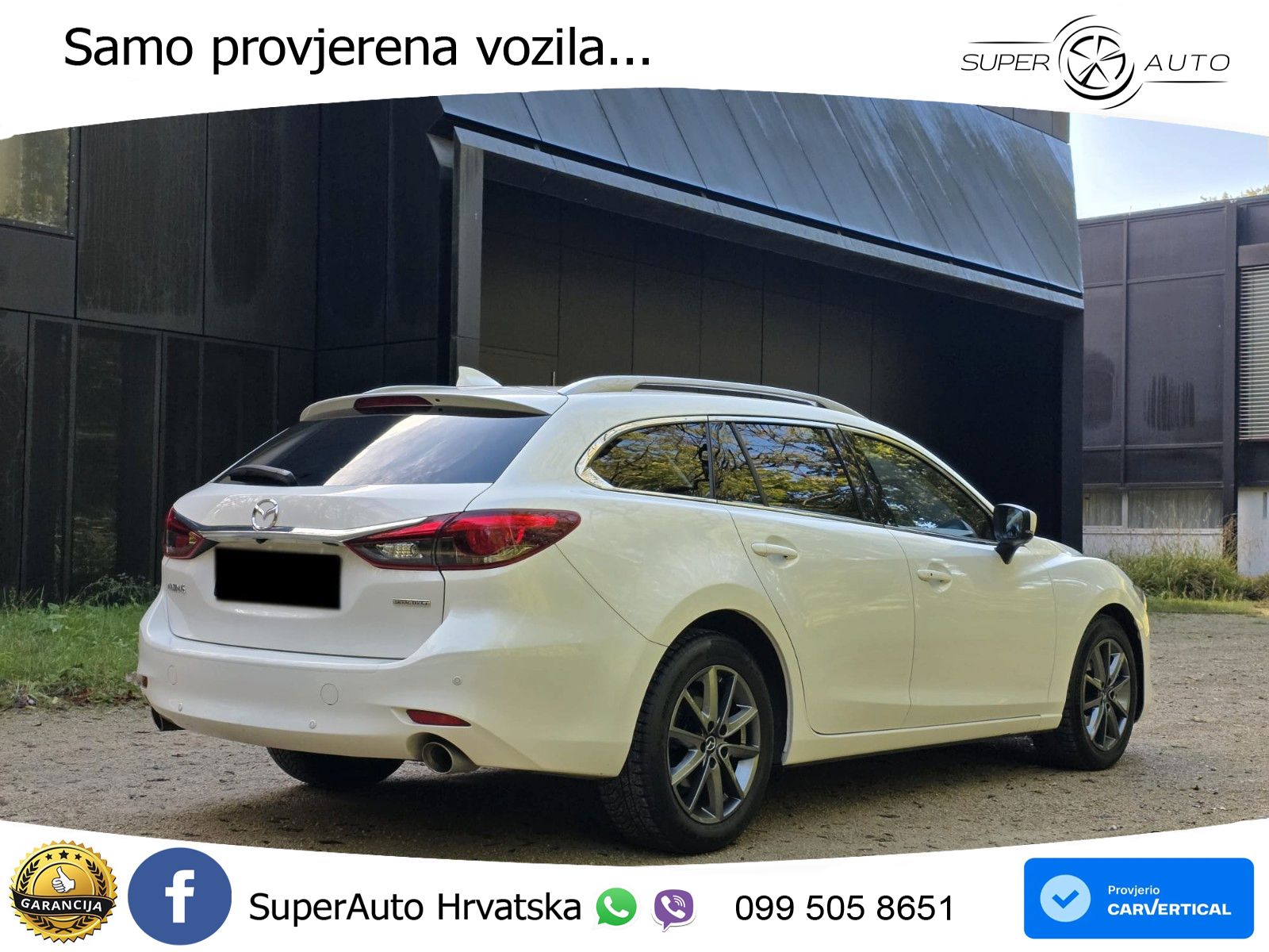 Mazda 6 Sport Combi 2.0 SKYACTIV-G (165 KS) SKYACTIV-Drive LED+GR SJED+ACC