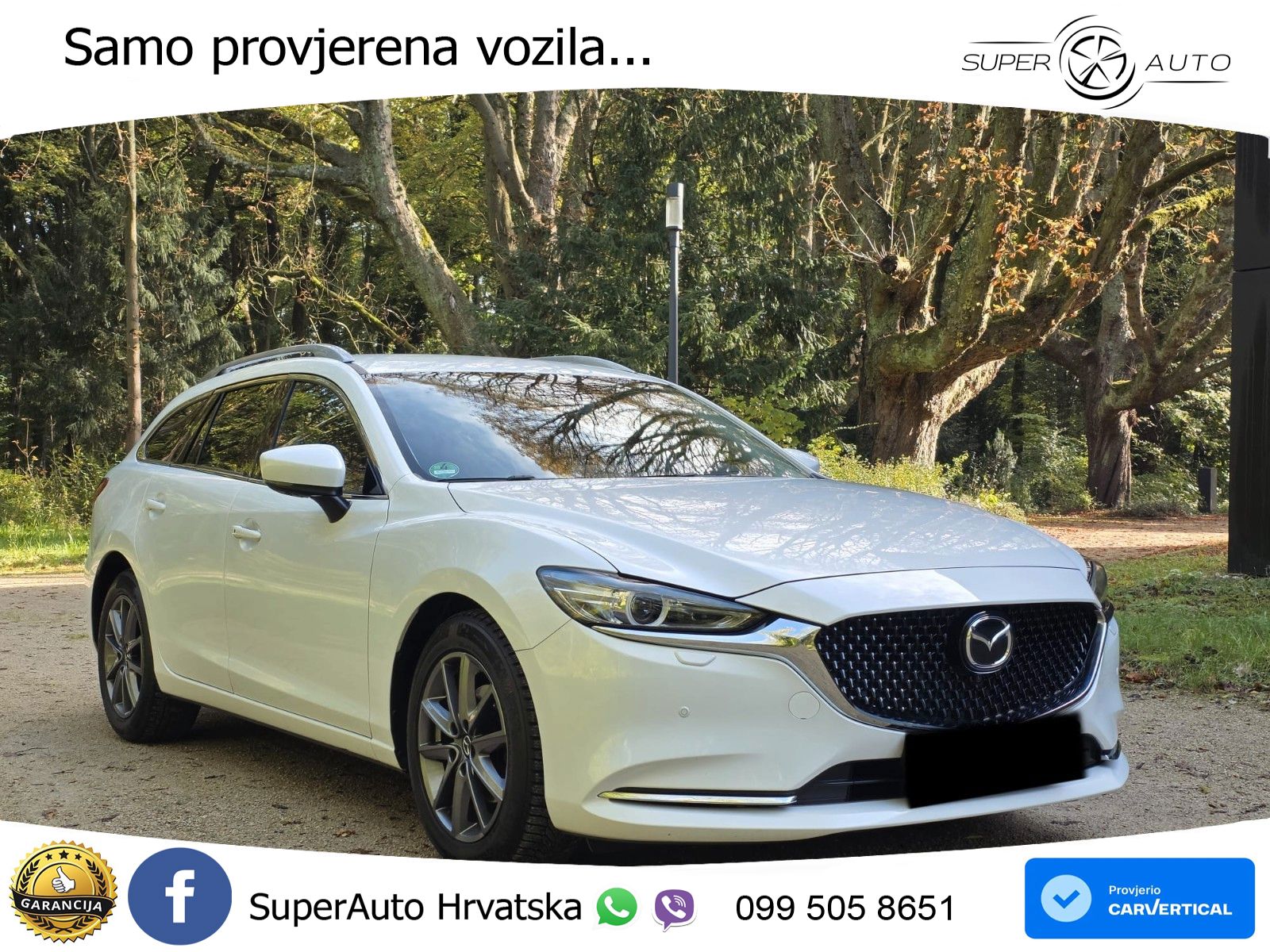 Mazda 6 Sport Combi 2.0 SKYACTIV-G (165 KS) SKYACTIV-Drive LED+GR SJED+ACC