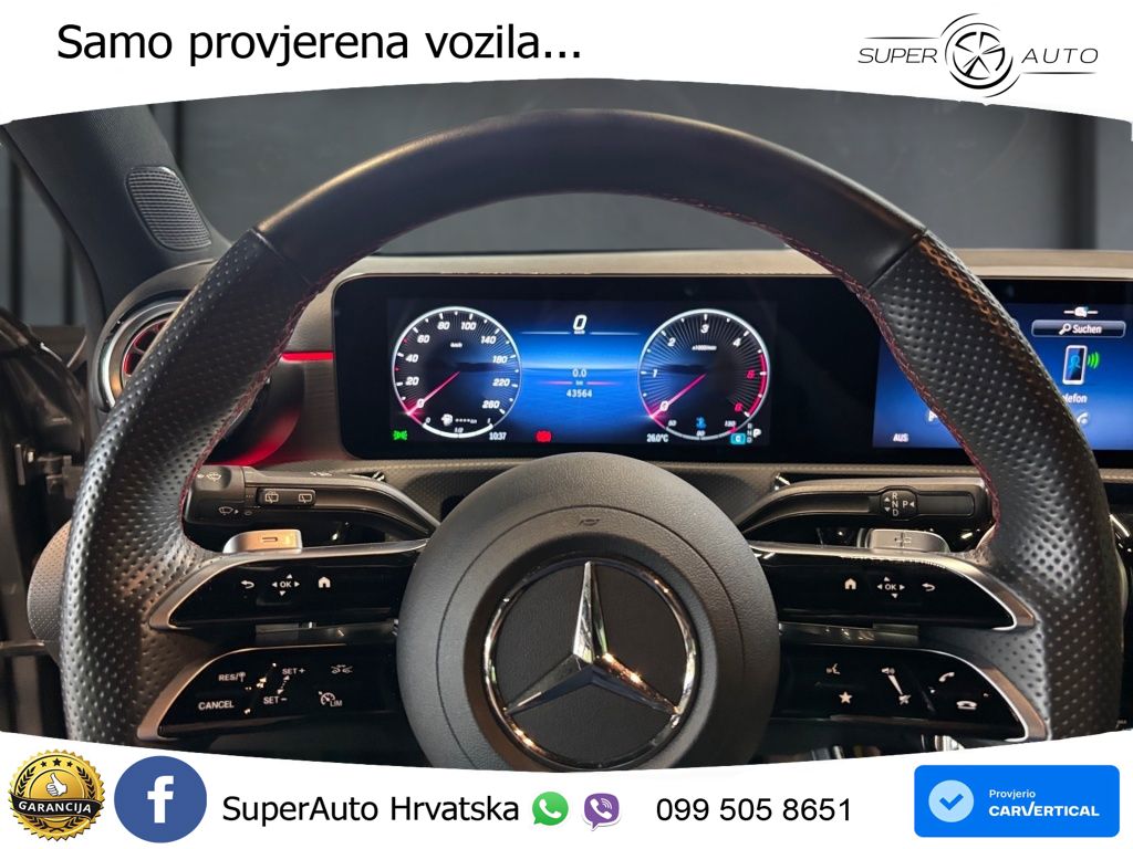 Mercedes-Benz A 200d 8G-DCT AMG LED+GR SJED+ACC