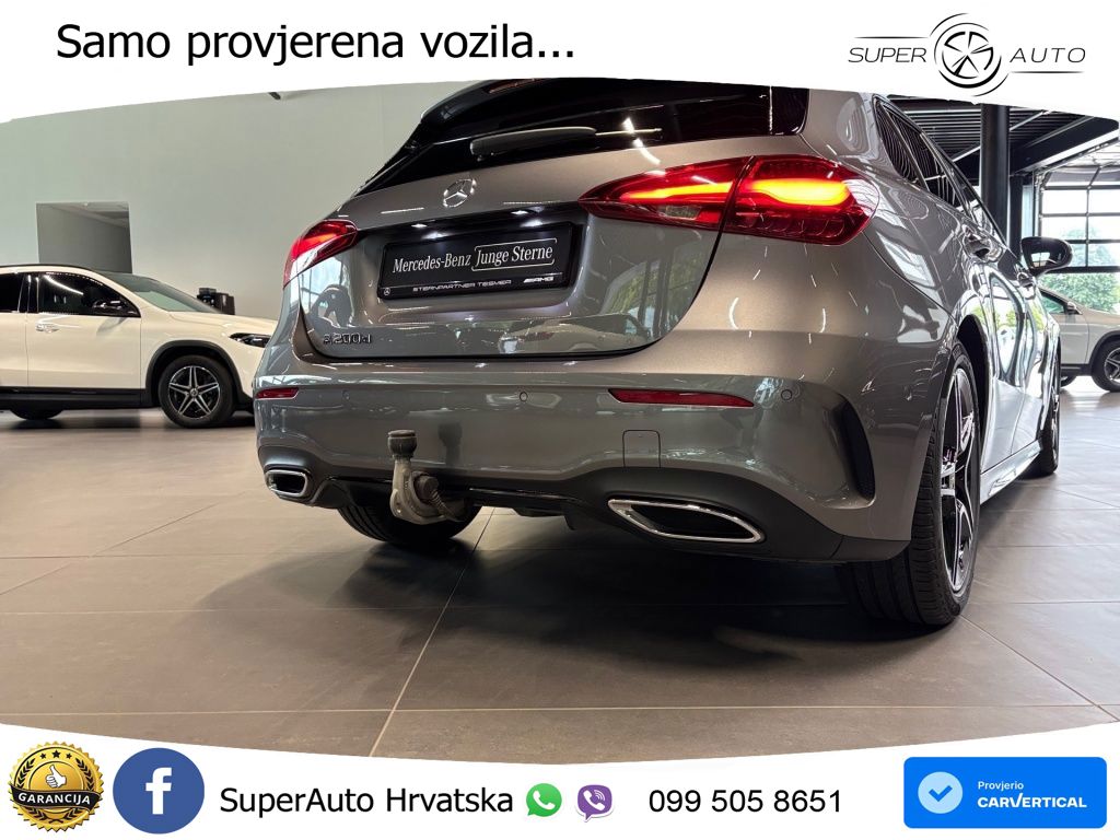 Mercedes-Benz A 200d 8G-DCT AMG LED+GR SJED+ACC
