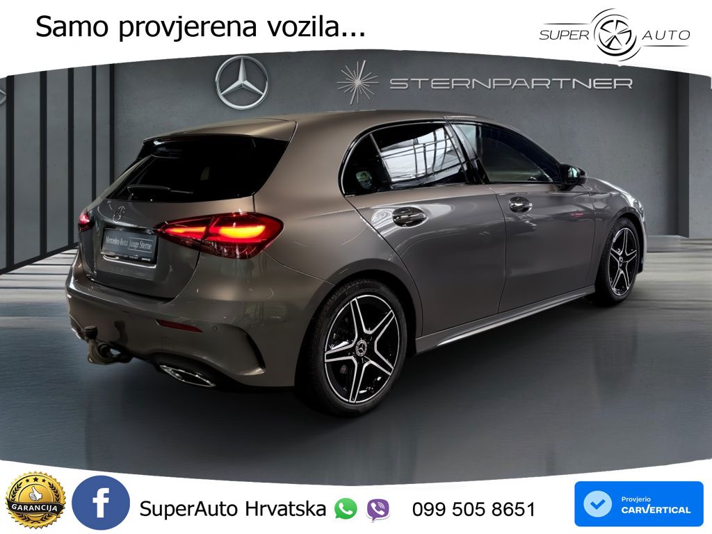 Mercedes-Benz A 200d 8G-DCT AMG LED+GR SJED+ACC