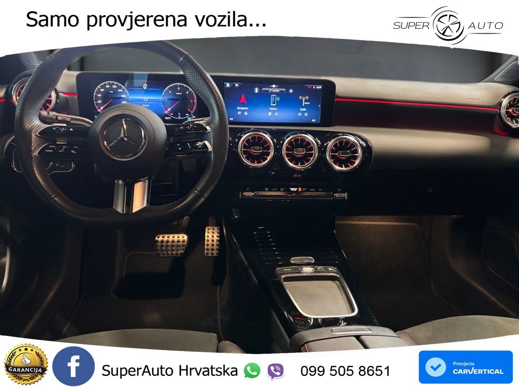 Mercedes-Benz A 200d 8G-DCT AMG LED+GR SJED+ACC