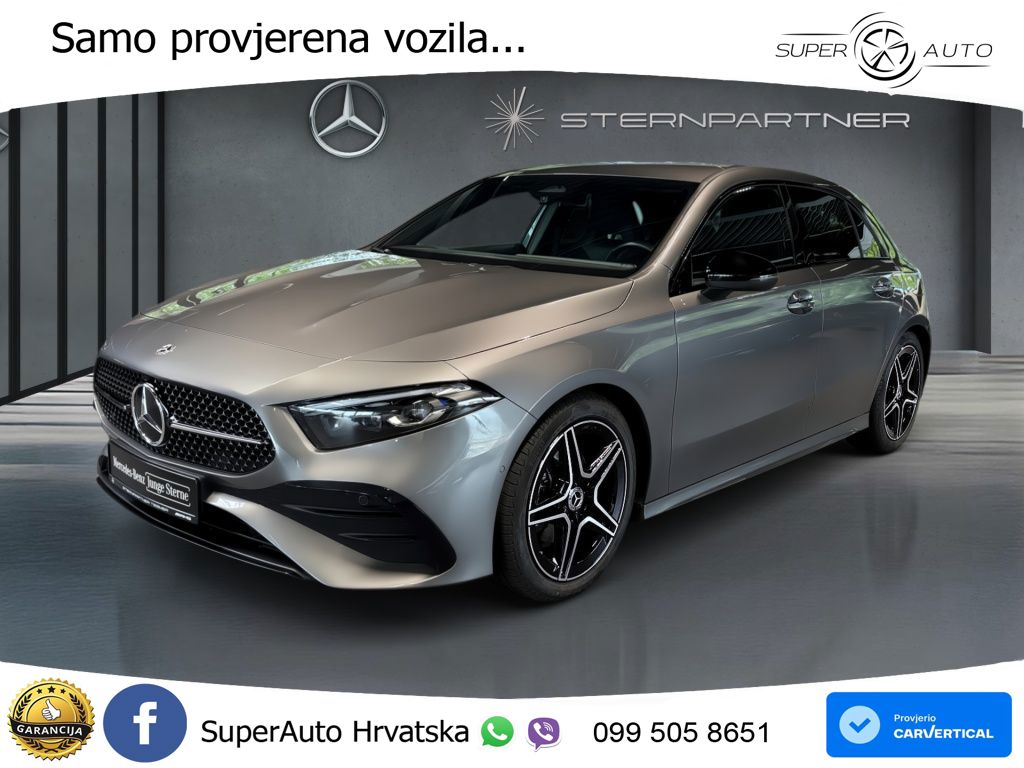 Mercedes-Benz A 200d 8G-DCT AMG LED+GR SJED+ACC