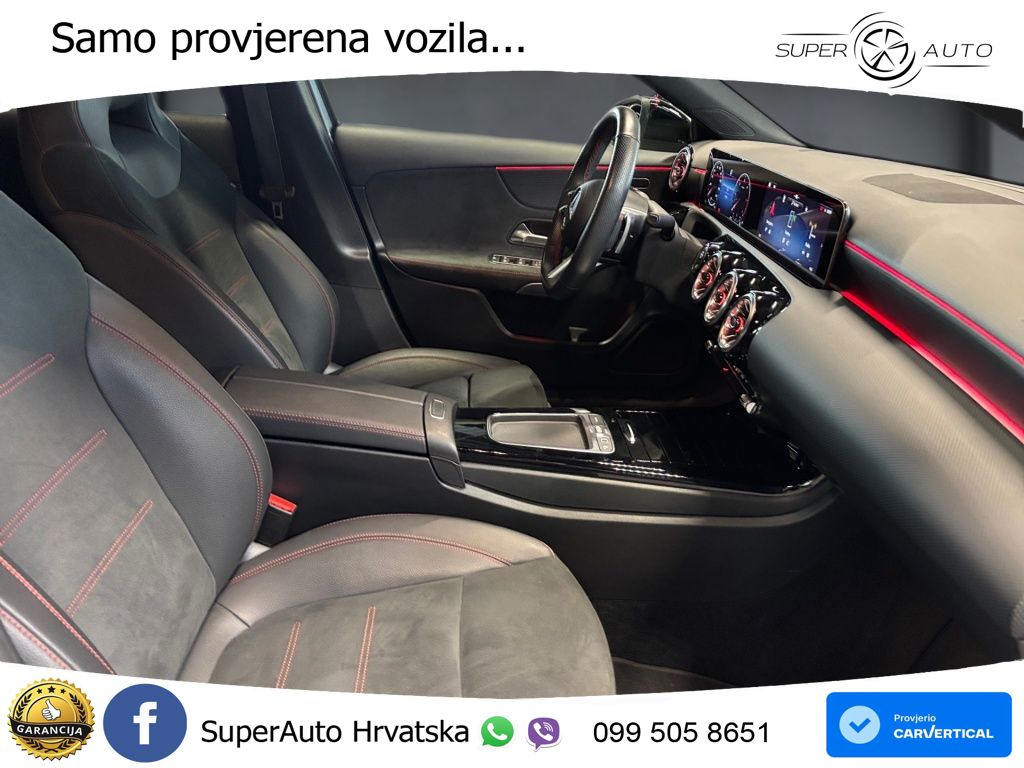 Mercedes-Benz A 200d 8G-DCT AMG LED+GR SJED+ACC