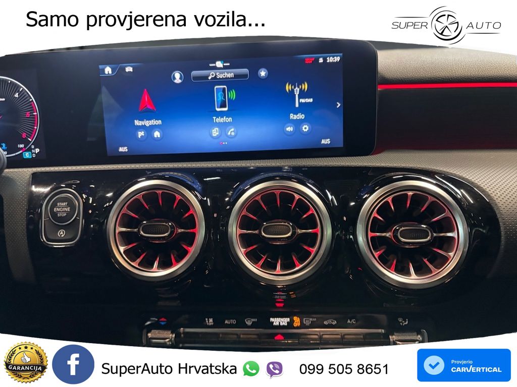Mercedes-Benz A 200d 8G-DCT AMG LED+GR SJED+ACC