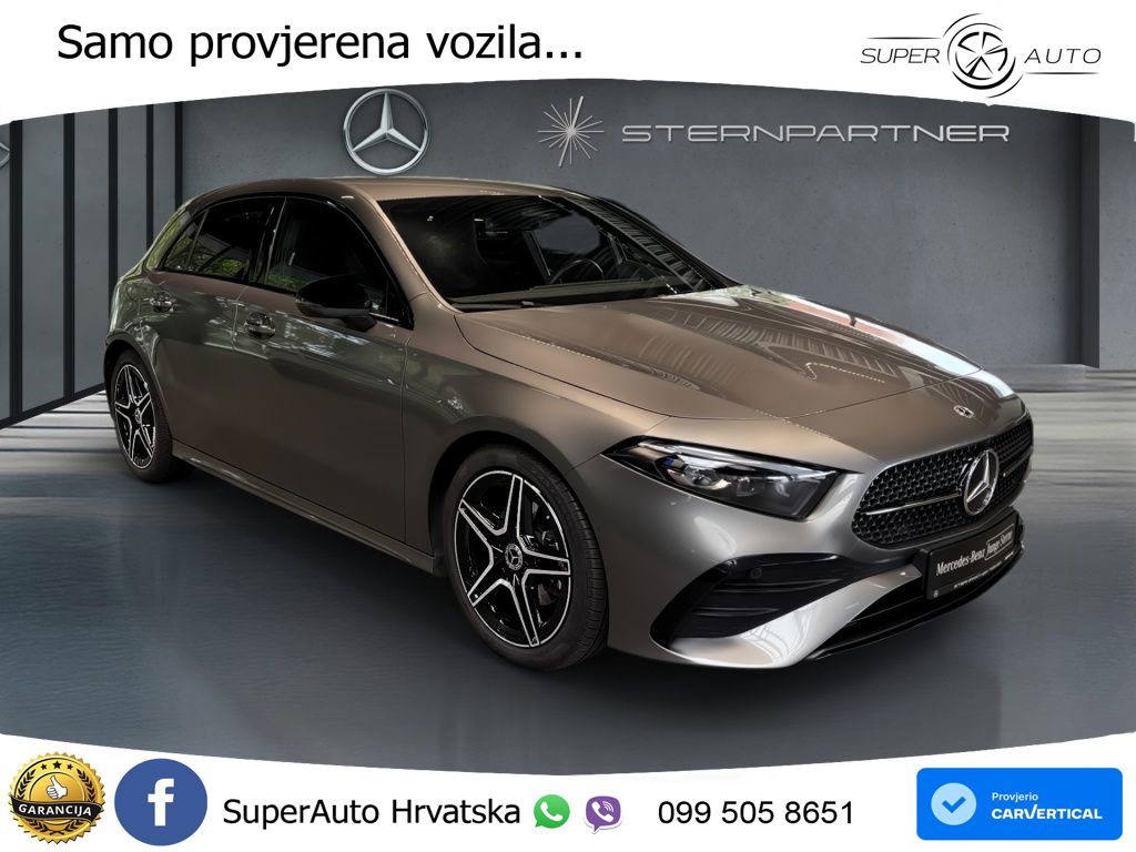 Mercedes-Benz A 200d 8G-DCT AMG LED+GR SJED+ACC
