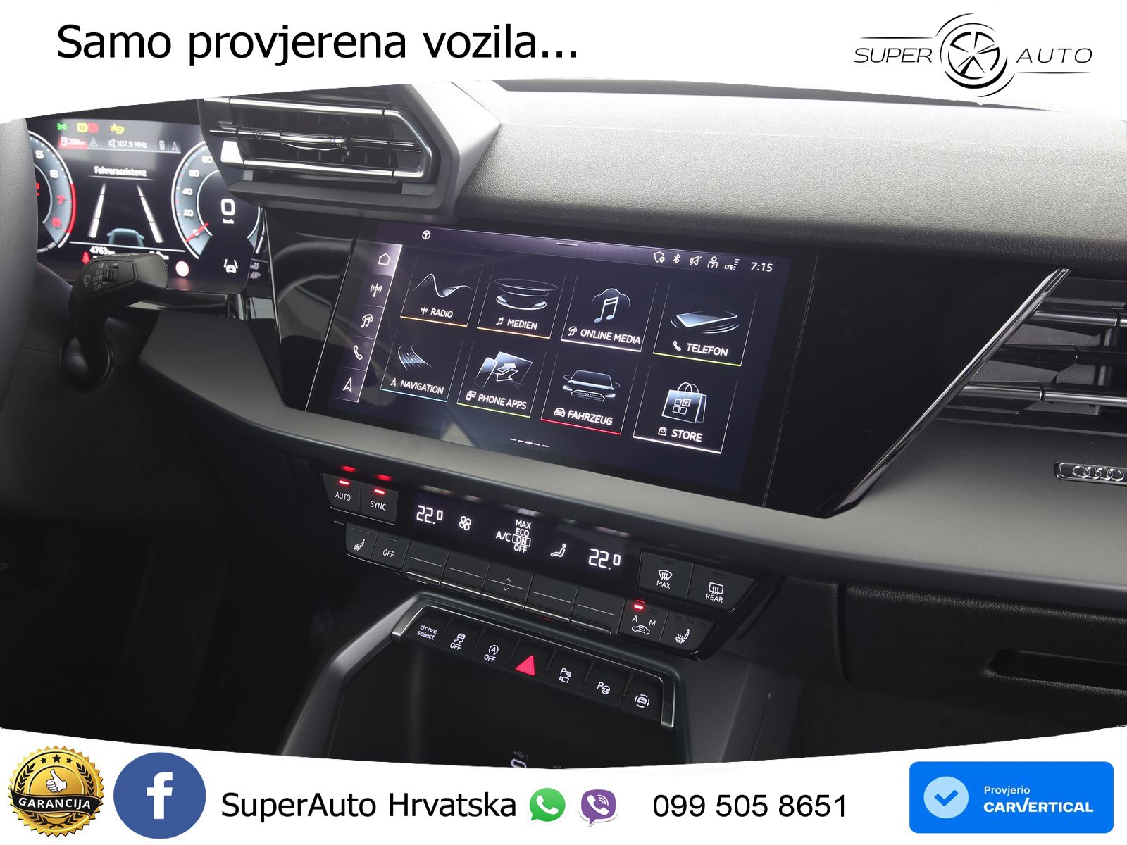 Audi A3 Sportback 30 TFSI (116 KS) Mild Hybrid S tronic