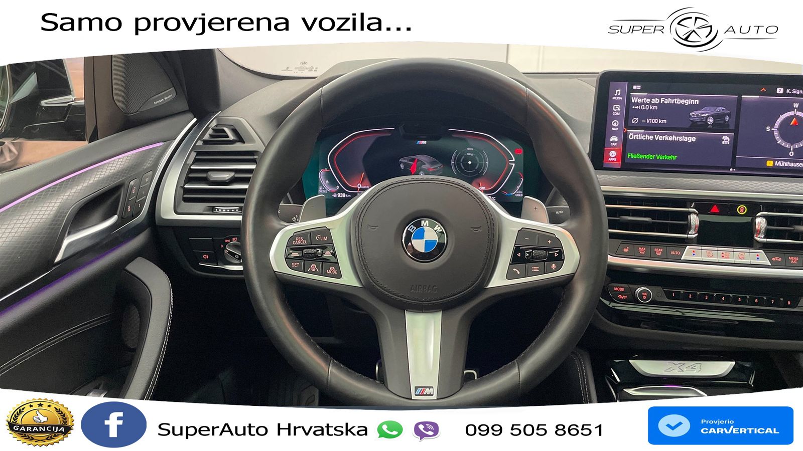 BMW X4 30d (286 KS) xDrive Steptronic M Sport LED+GR SJED+ACC