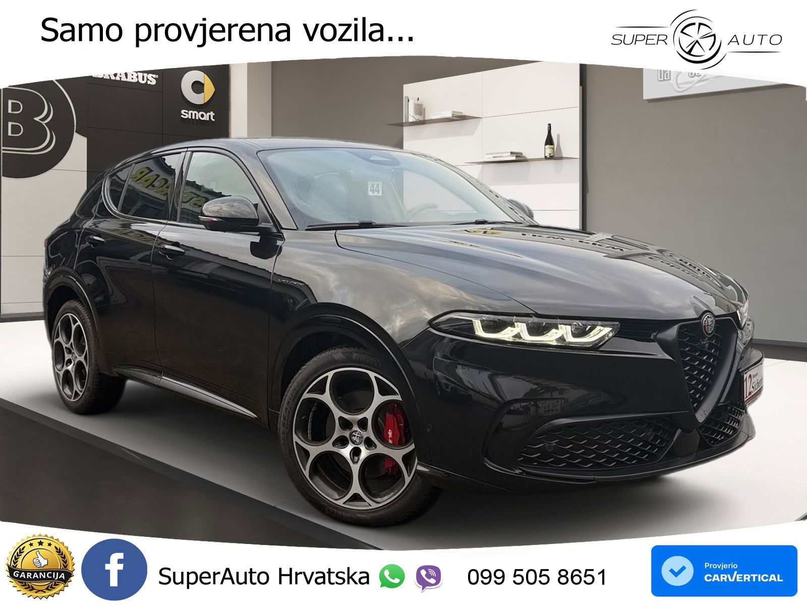 Alfa Romeo Tonale 1.5 VGT (160 KS) 48V-Hybrid TCT MATRIX+GR SJED+KAM