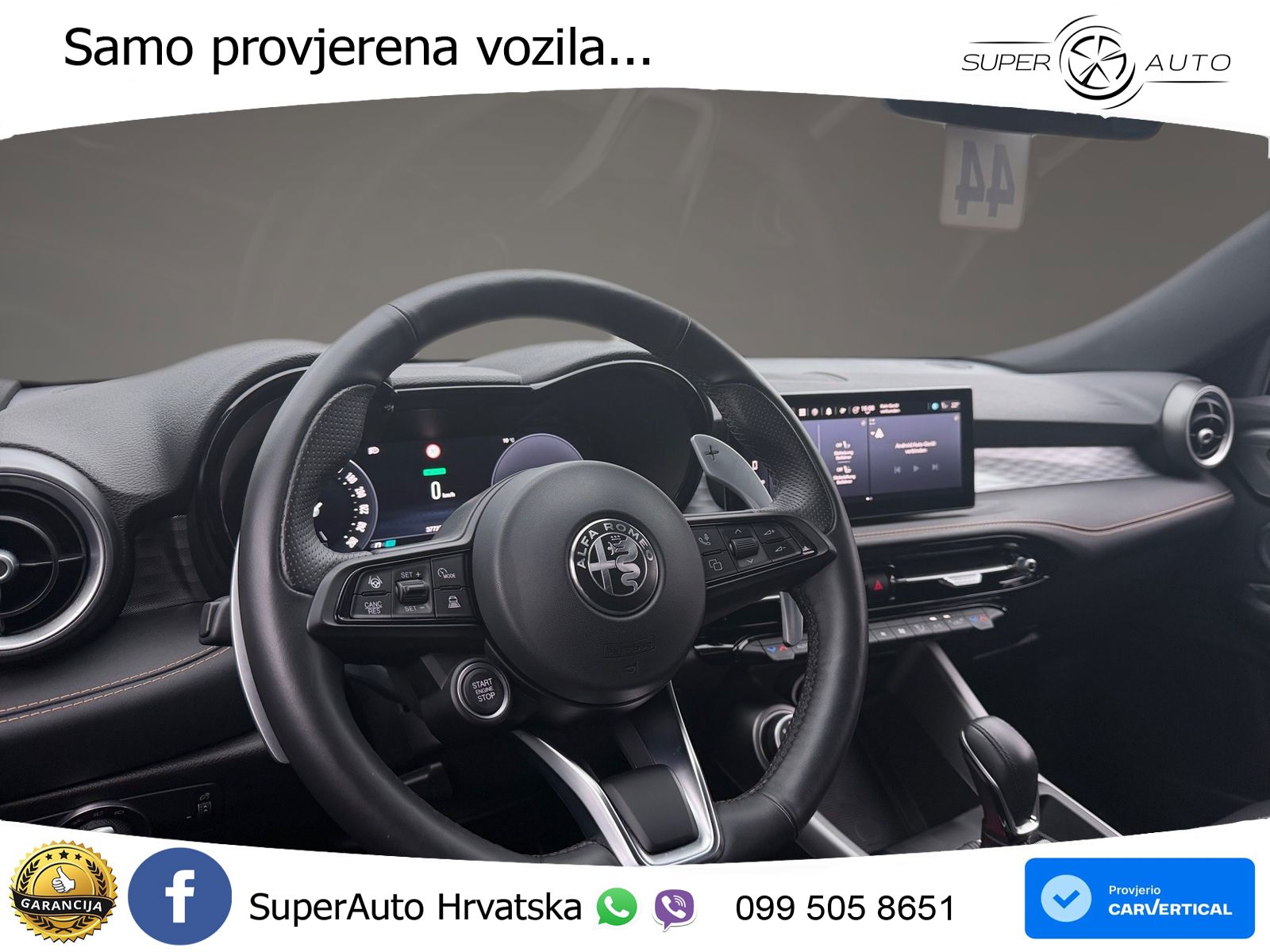 Alfa Romeo Tonale 1.5 VGT (160 KS) 48V-Hybrid TCT MATRIX+GR SJED+KAM