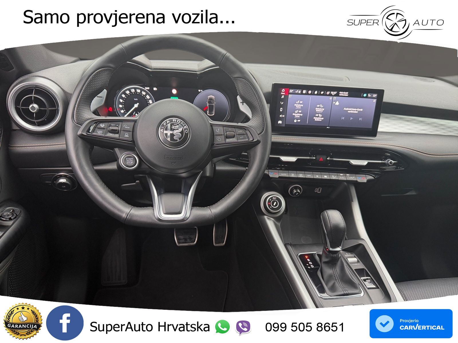 Alfa Romeo Tonale 1.5 VGT (160 KS) 48V-Hybrid TCT MATRIX+GR SJED+KAM