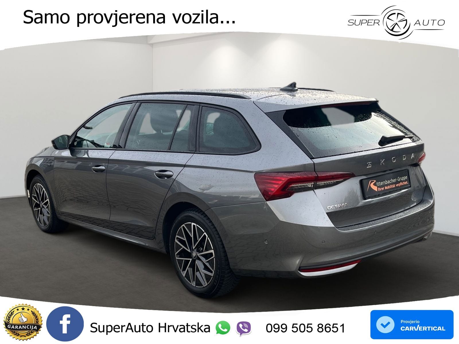 Škoda Octavia Combi 2.0 TDI (150 KS) DSG Selection LED+GR SJED+ACC