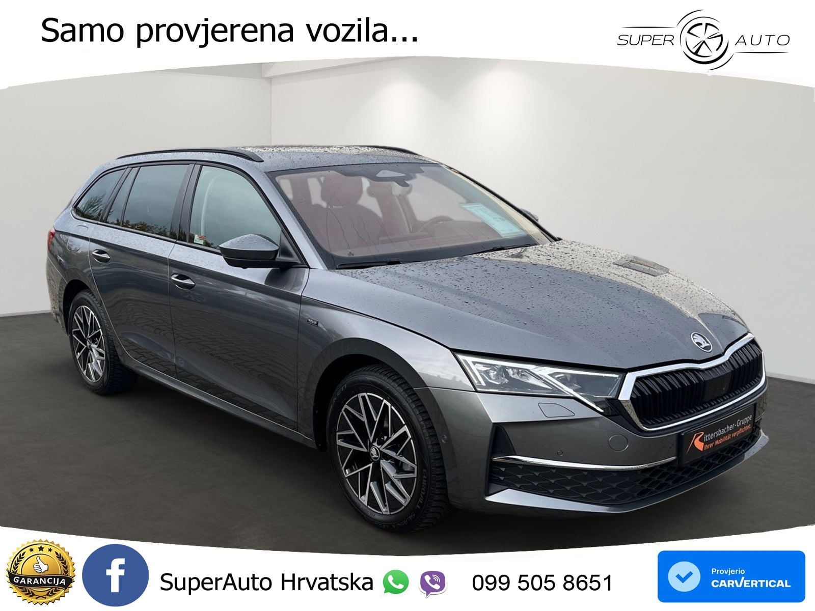 Škoda Octavia Combi 2.0 TDI (150 KS) DSG Selection LED+GR SJED+ACC