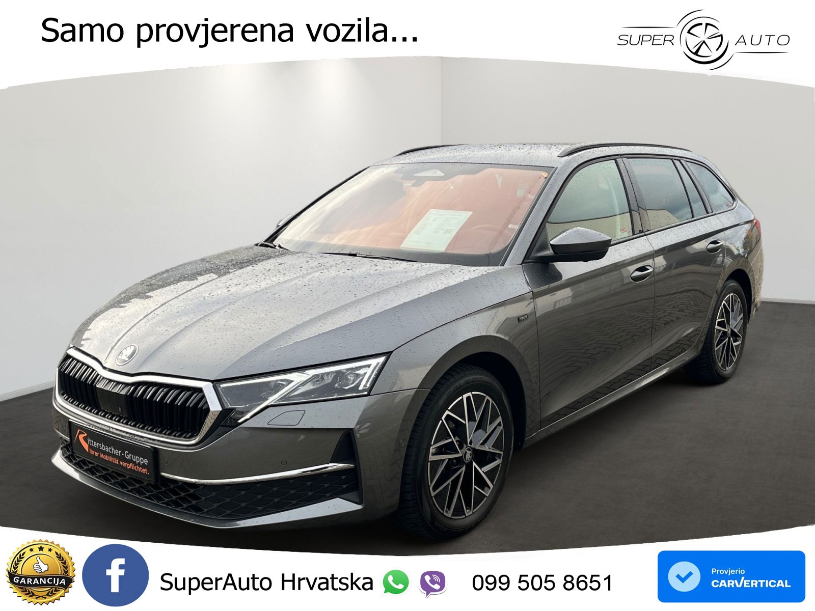 Škoda Octavia Combi 2.0 TDI (150 KS) DSG Selection LED+GR SJED+ACC
