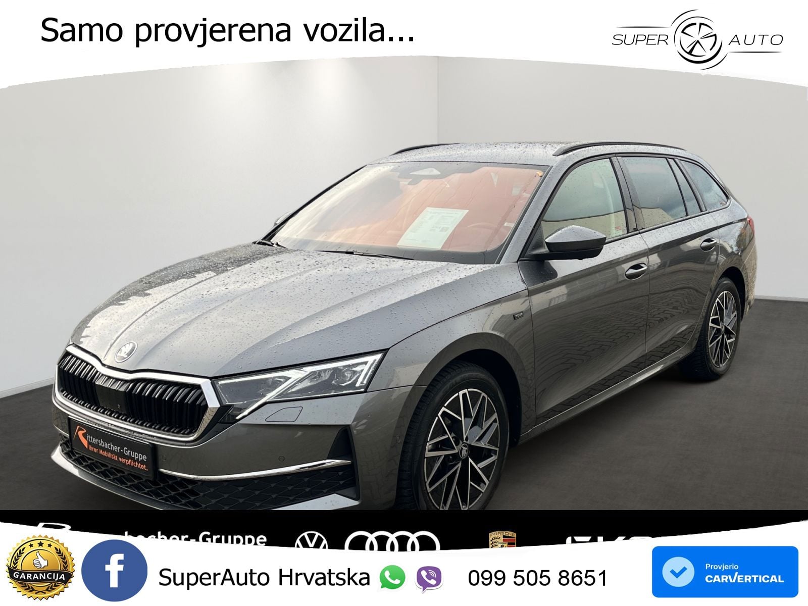 Škoda Octavia Combi 2.0 TDI (150 KS) DSG Selection LED+GR SJED+ACC