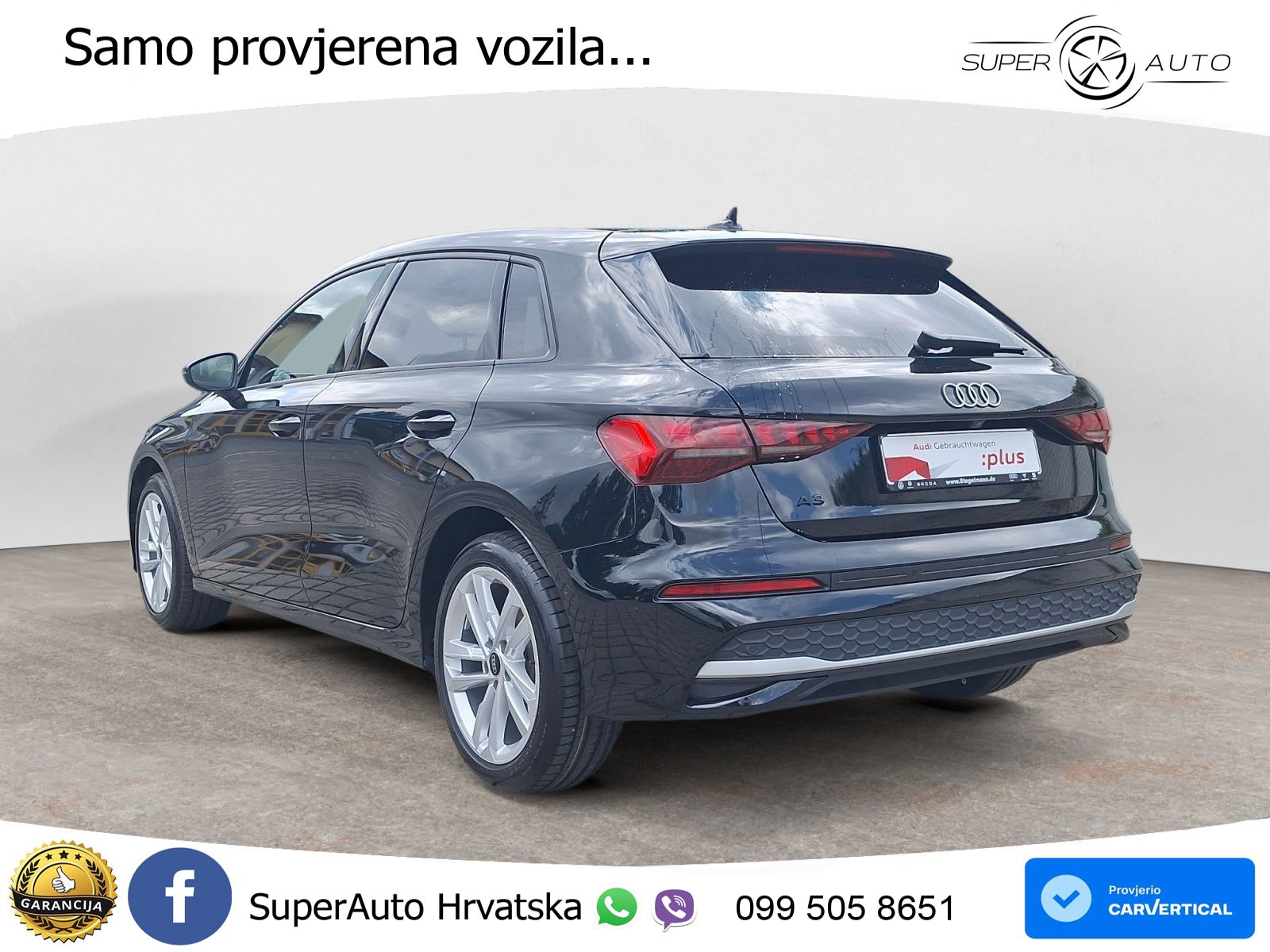 Audi A3 35 TFSI (150 KS) advanced LED+GR SJED+ACC