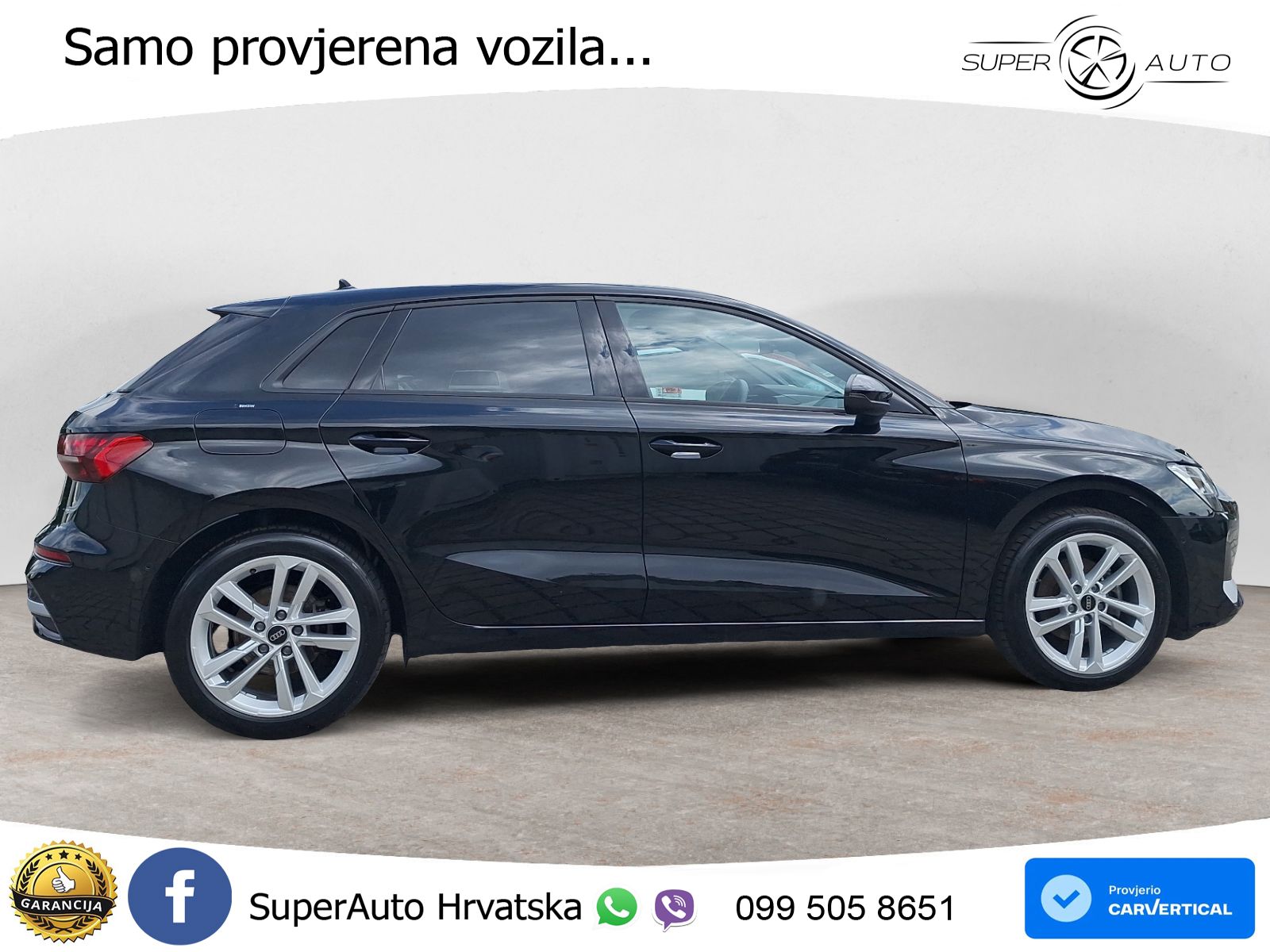 Audi A3 35 TFSI (150 KS) advanced LED+GR SJED+ACC