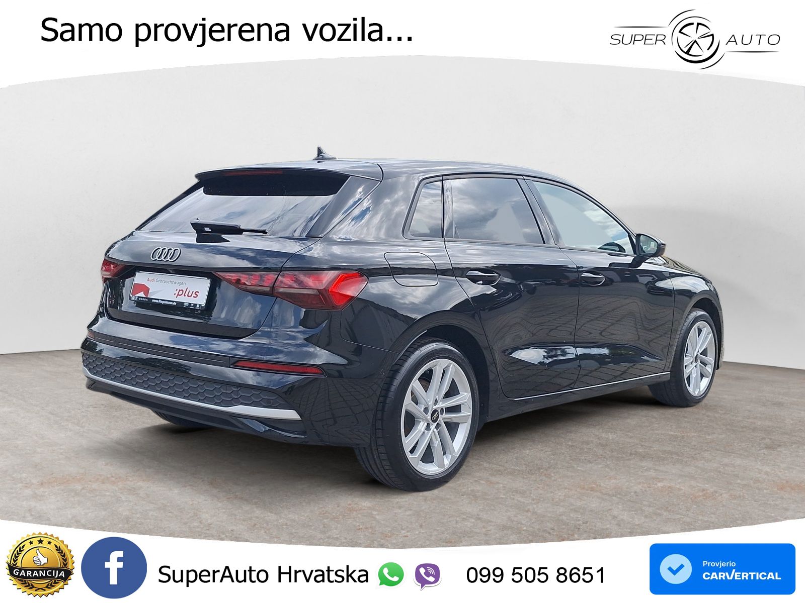 Audi A3 35 TFSI (150 KS) advanced LED+GR SJED+ACC