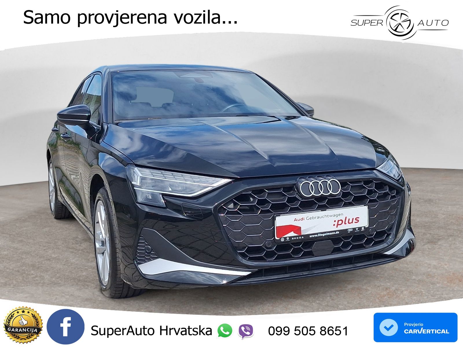 Audi A3 35 TFSI (150 KS) advanced LED+GR SJED+ACC