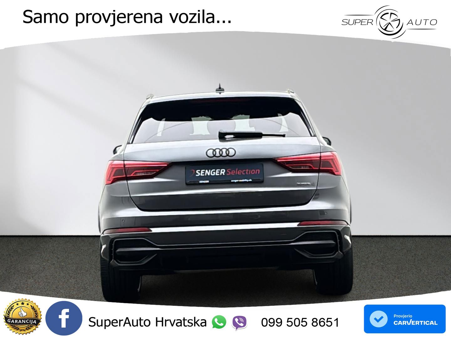 Audi Q3 40 TFSI (190 KS) quattro S tronic S line LED+GR SJED+ACC