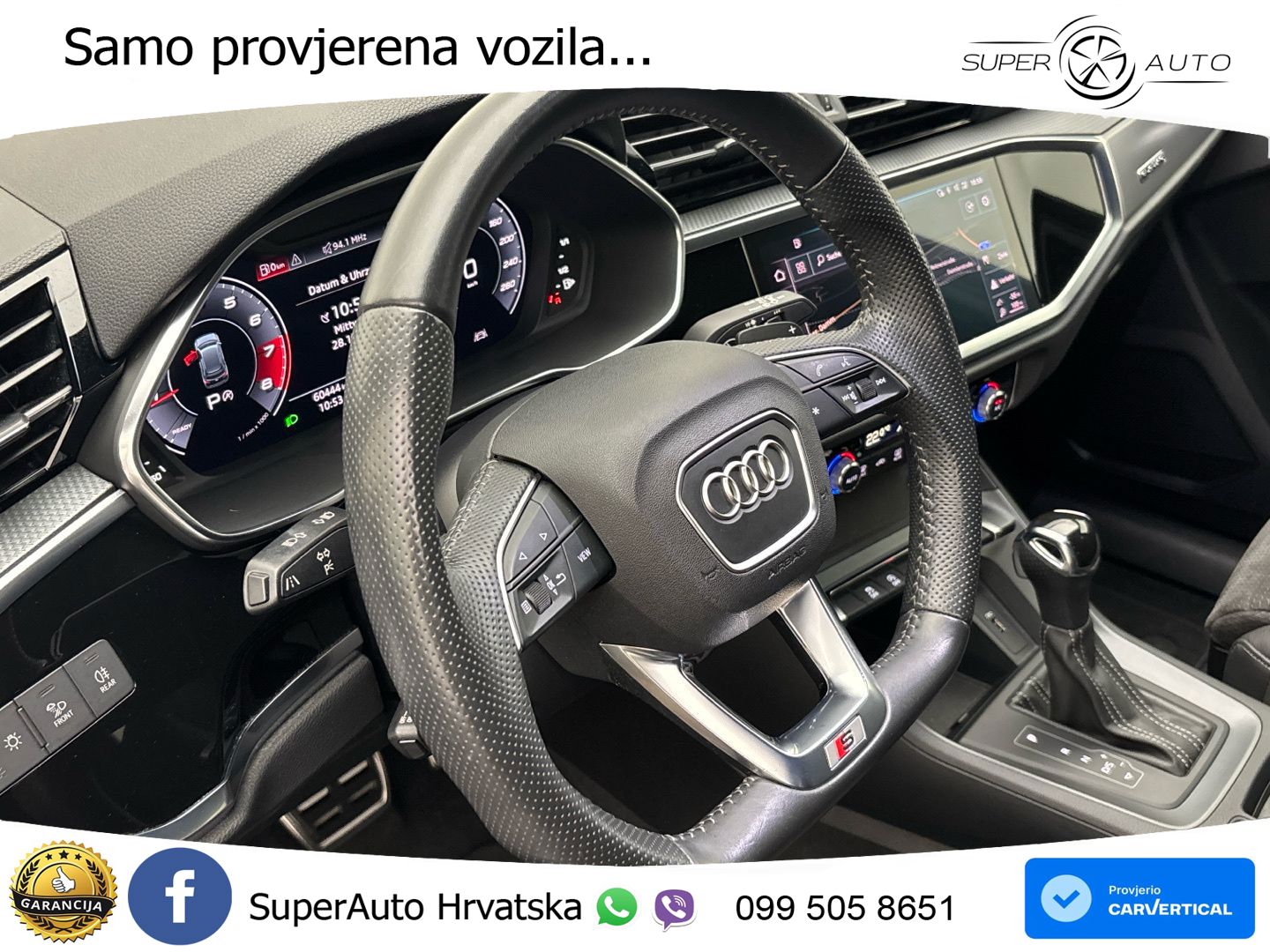 Audi Q3 40 TFSI (190 KS) quattro S tronic S line LED+GR SJED+ACC