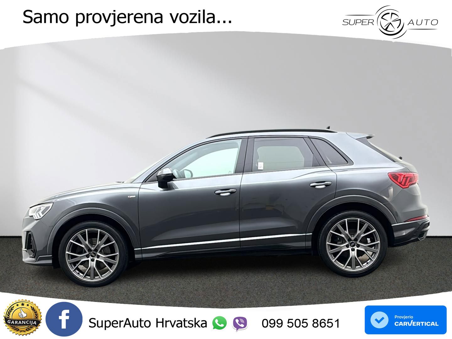 Audi Q3 40 TFSI (190 KS) quattro S tronic S line LED+GR SJED+ACC
