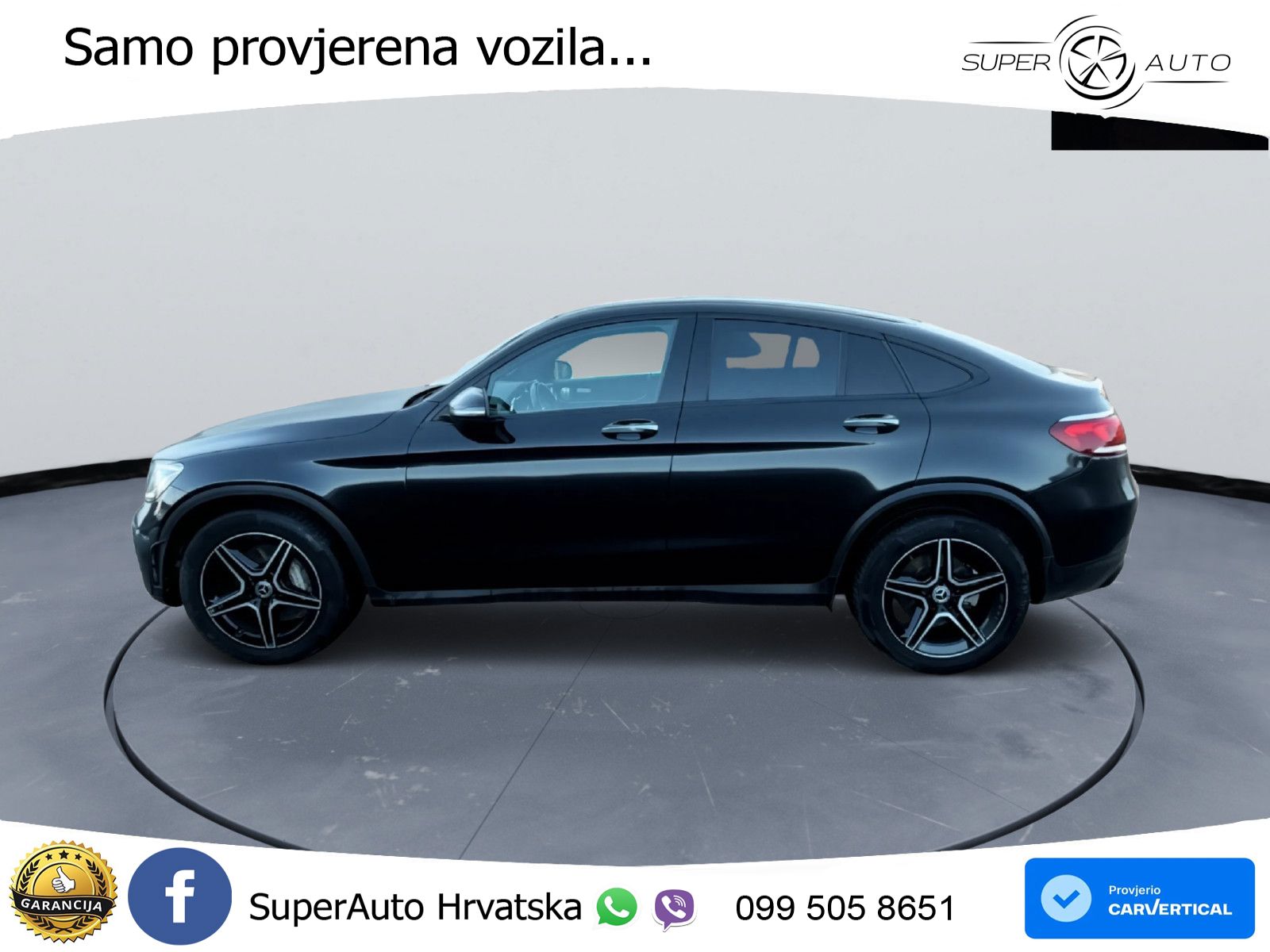 Mercedes GLC Coupe 220d (194 KS) 4MATIC G-TRONIC AMG LED+GR SJED+ACC