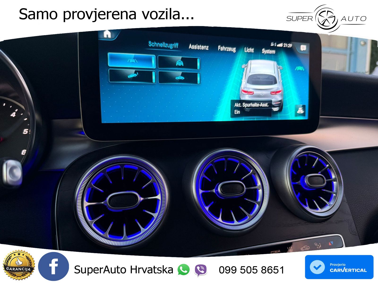 Mercedes GLC Coupe 220d (194 KS) 4MATIC G-TRONIC AMG LED+GR SJED+ACC