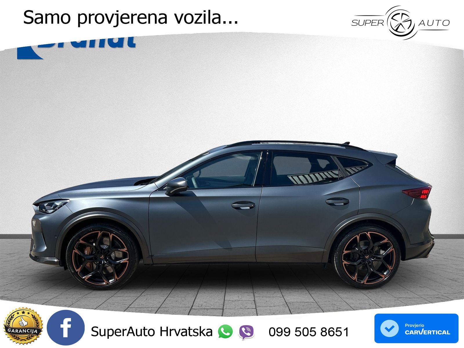Cupra Formentor VZ5 2.5 TSI (390 KS) 4Drive DSG LED+GR SJED+ACC