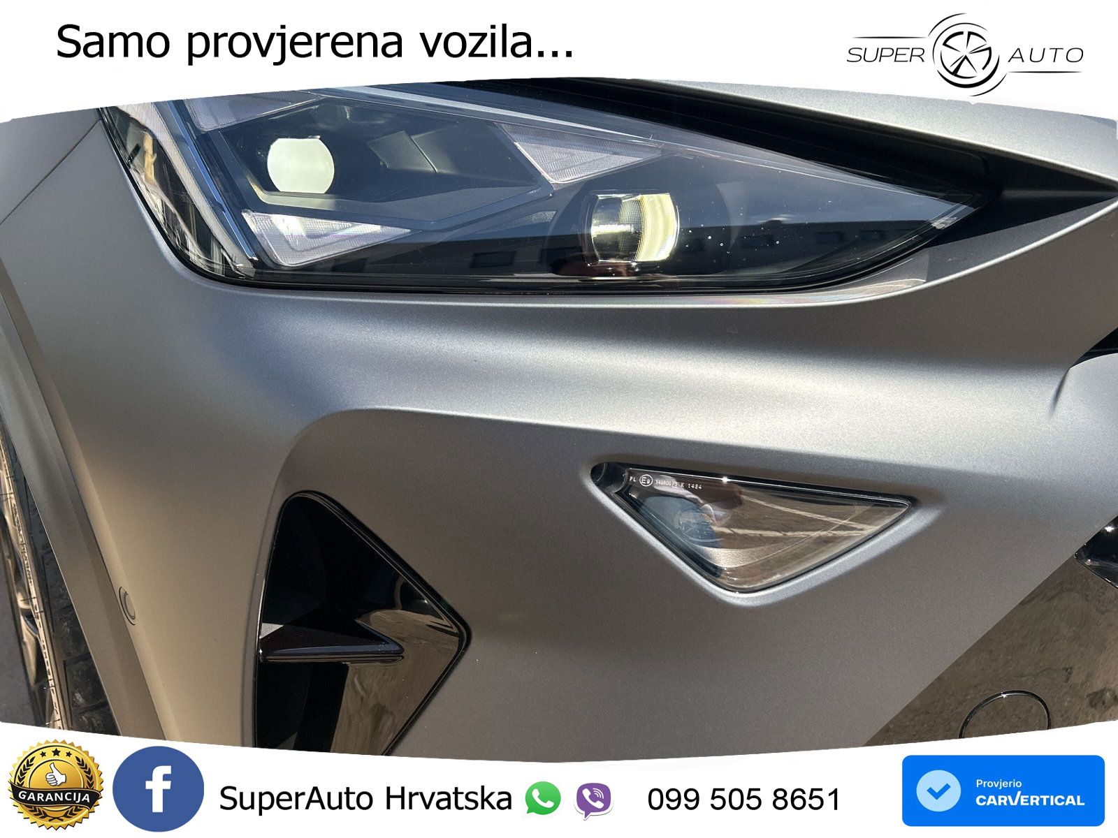 Cupra Formentor VZ5 2.5 TSI (390 KS) 4Drive DSG LED+GR SJED+ACC