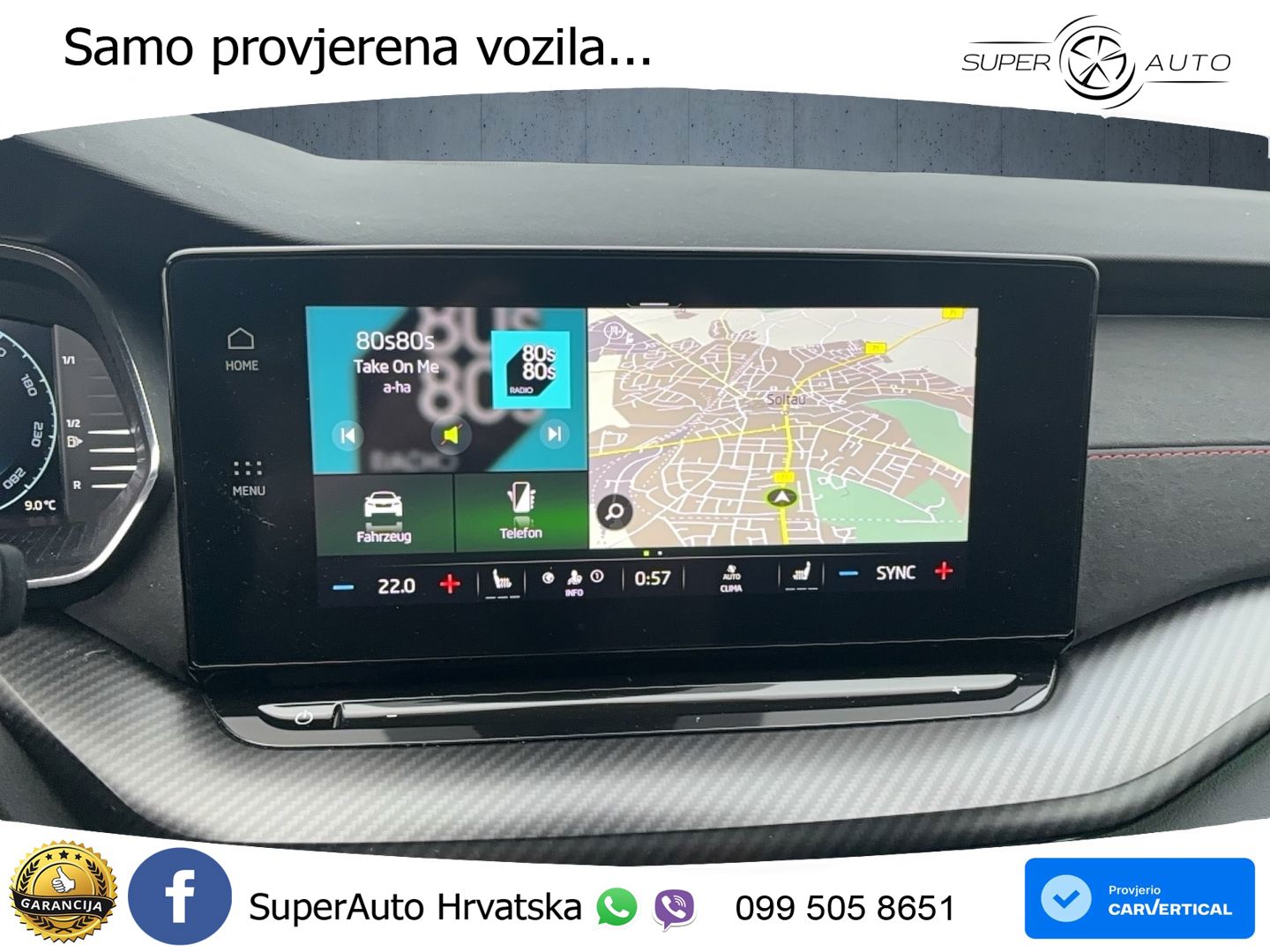 Škoda Octavia Combi RS 2.0 TDI (200 KS) DSG LED+GR SJED+ACC