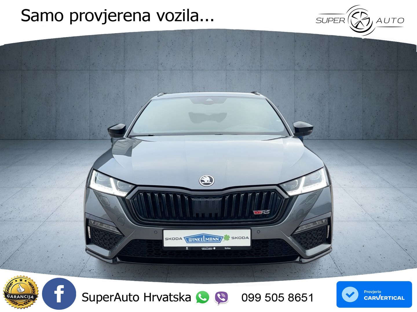 Škoda Octavia Combi RS 2.0 TDI (200 KS) DSG LED+GR SJED+ACC