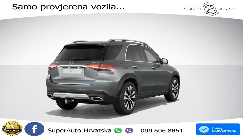 Mercedes GLE 300d (269 KS) EQ Boost 4MATIC 9G-TRONIC ACC+GR SJED+360+PANO