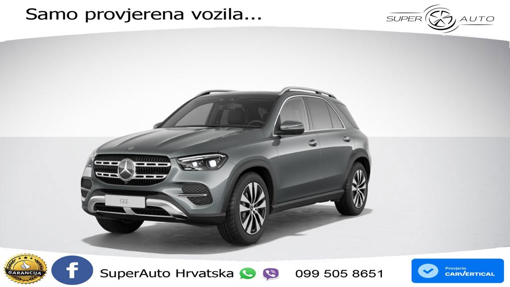 Mercedes GLE 300d (269 KS) EQ Boost 4MATIC 9G-TRONIC ACC+GR SJED+360+PANO