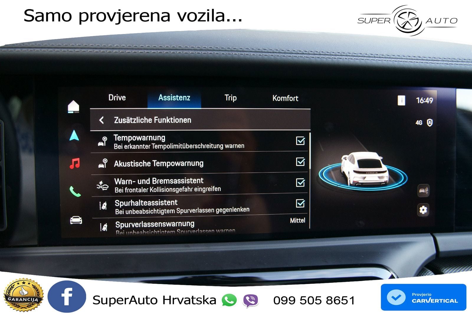 Porsche Panamera 4S 2.9 V6 (544 KS) E-Hybrid PDK ACC+HEAD+4xGR SJED+360+PANO