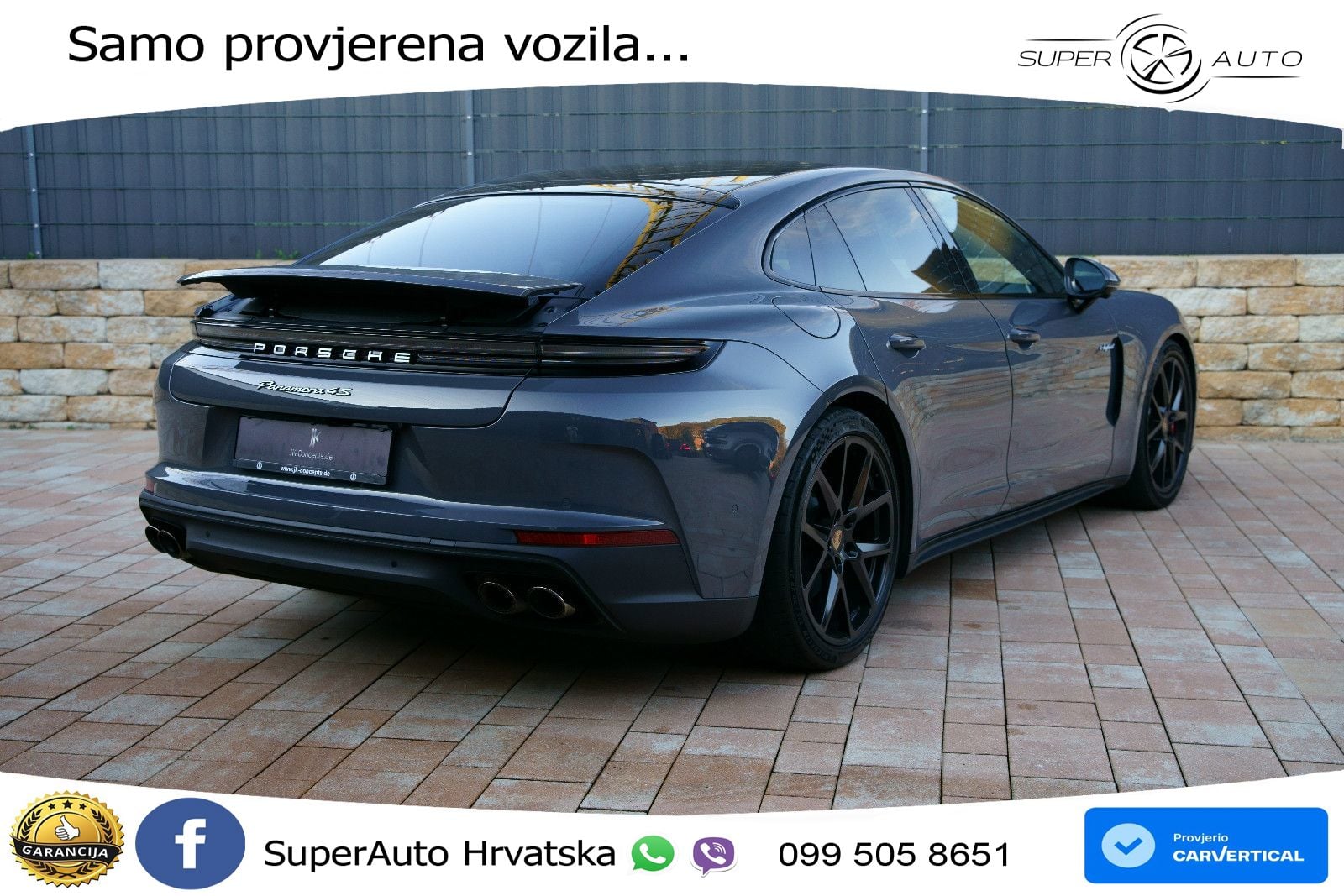 Porsche Panamera 4S 2.9 V6 (544 KS) E-Hybrid PDK ACC+HEAD+4xGR SJED+360+PANO