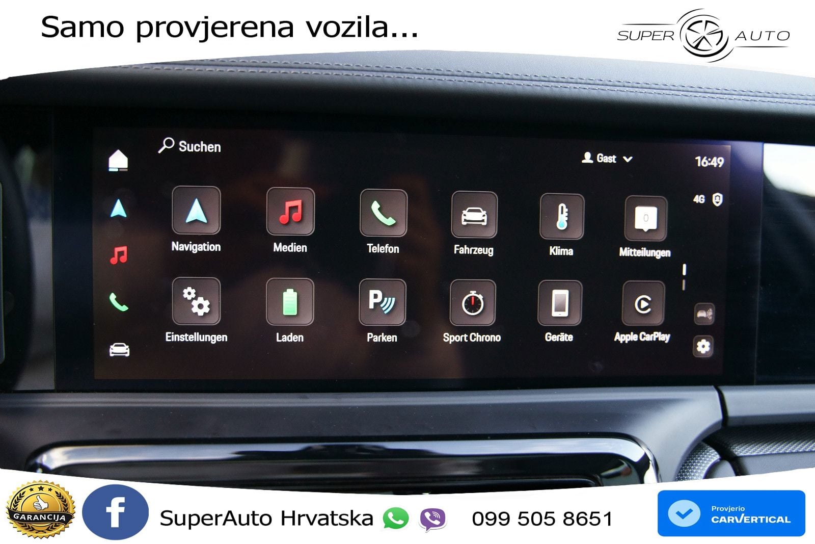 Porsche Panamera 4S 2.9 V6 (544 KS) E-Hybrid PDK ACC+HEAD+4xGR SJED+360+PANO