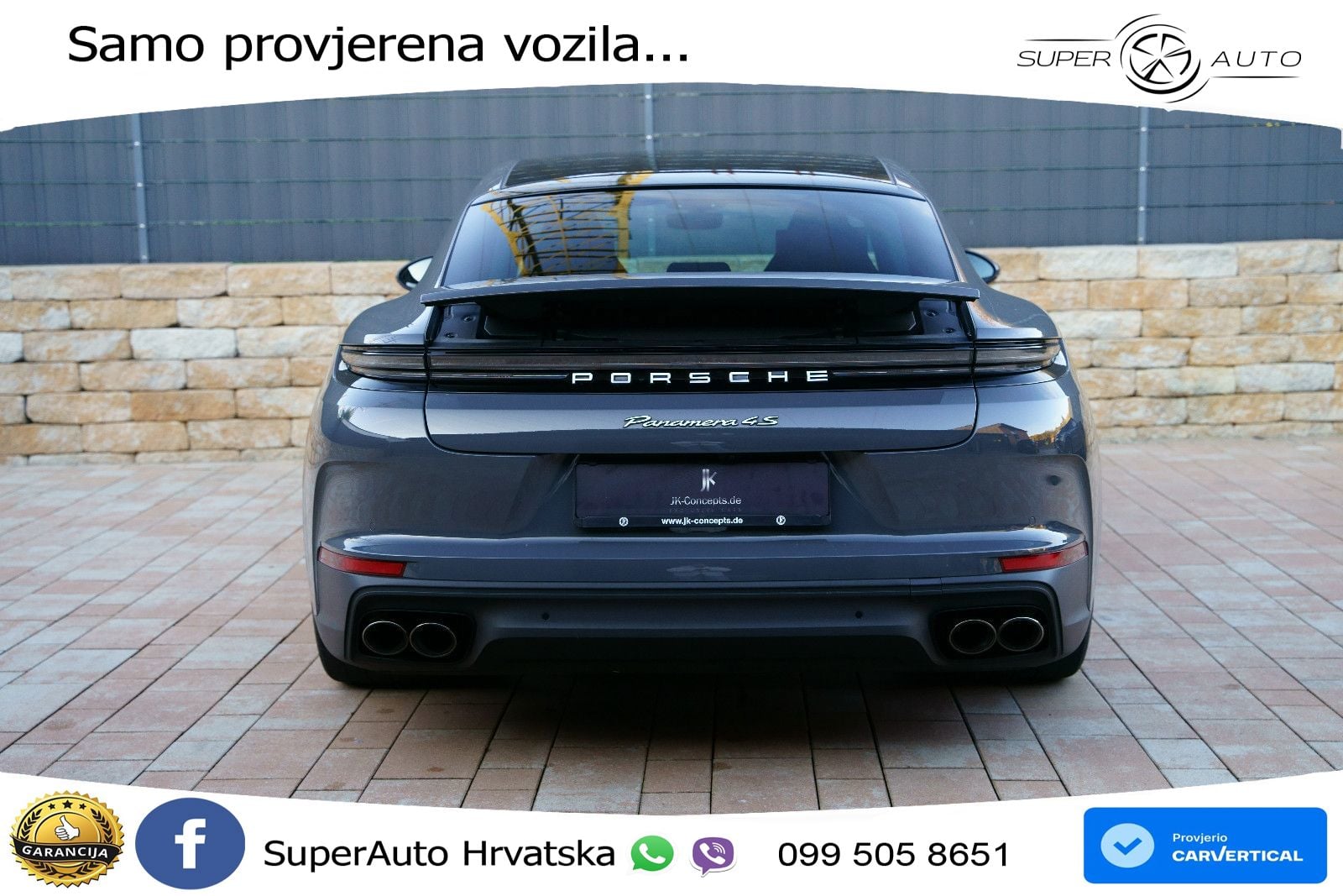 Porsche Panamera 4S 2.9 V6 (544 KS) E-Hybrid PDK ACC+HEAD+4xGR SJED+360+PANO