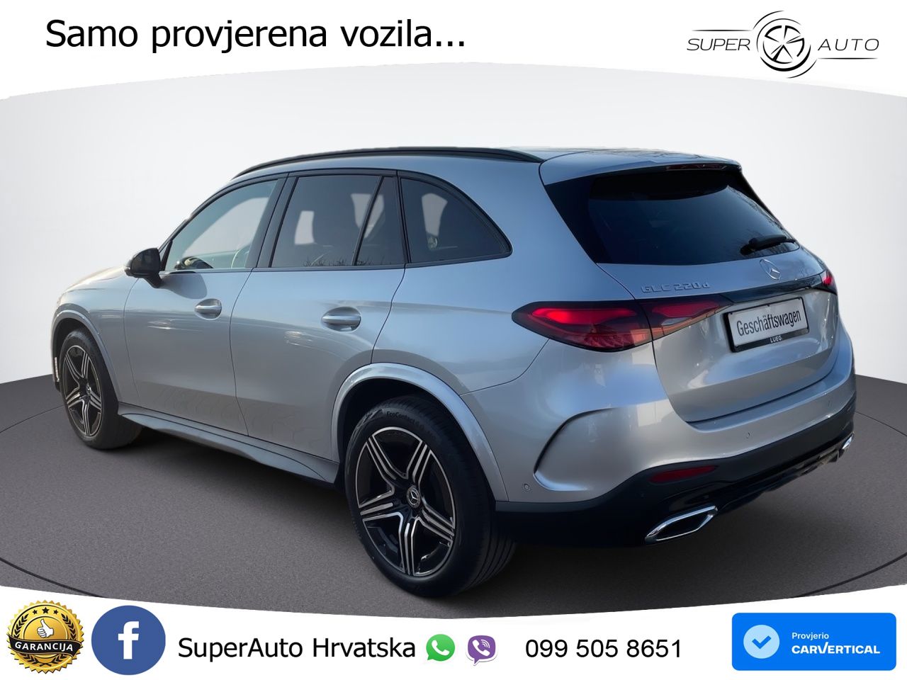 Mercedes GLC 220d (197 KS) 4MATIC 9G-TRONIC AMG LED+GR SJED+ACC