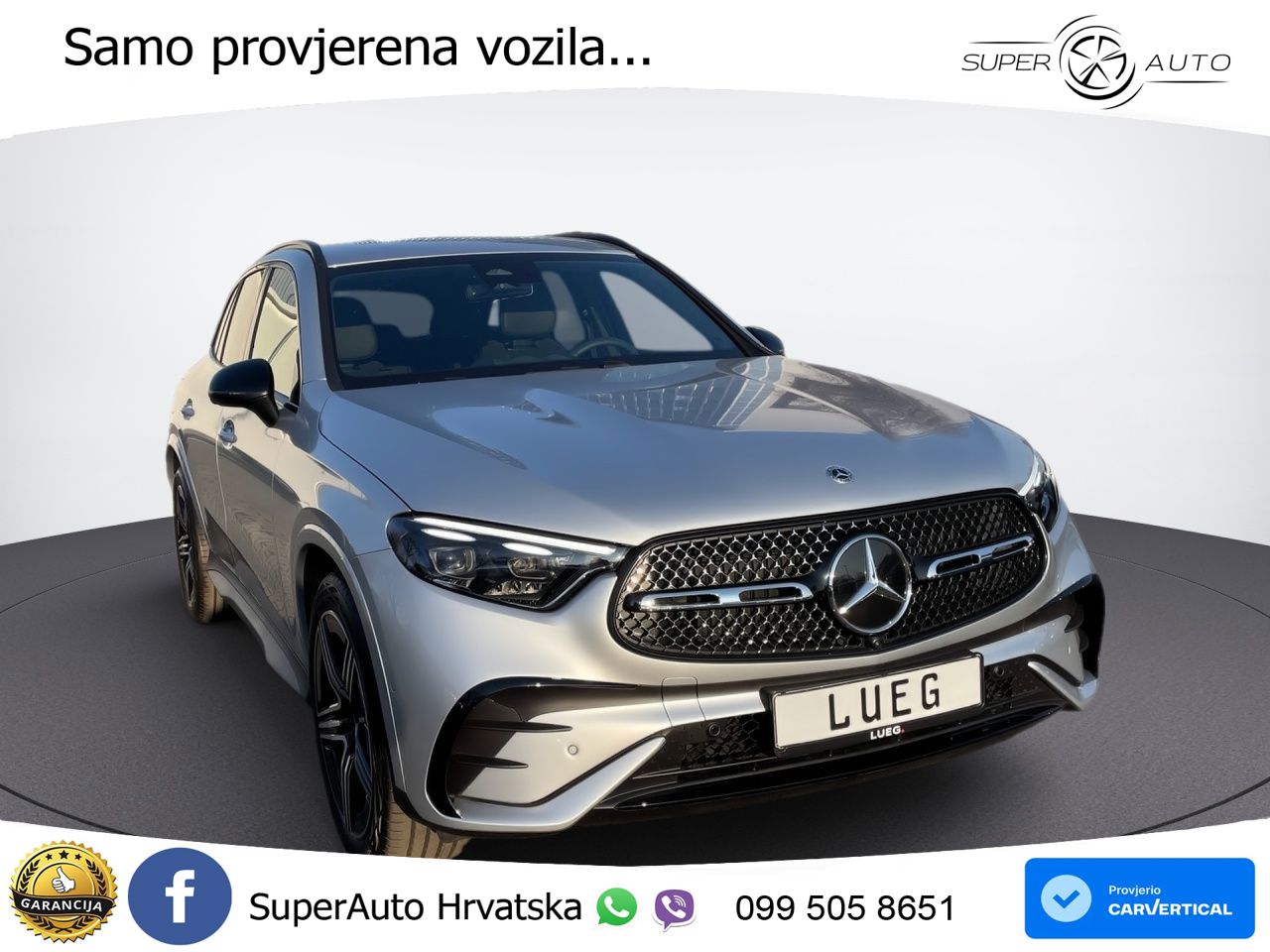 Mercedes GLC 220d (197 KS) 4MATIC 9G-TRONIC AMG LED+GR SJED+ACC