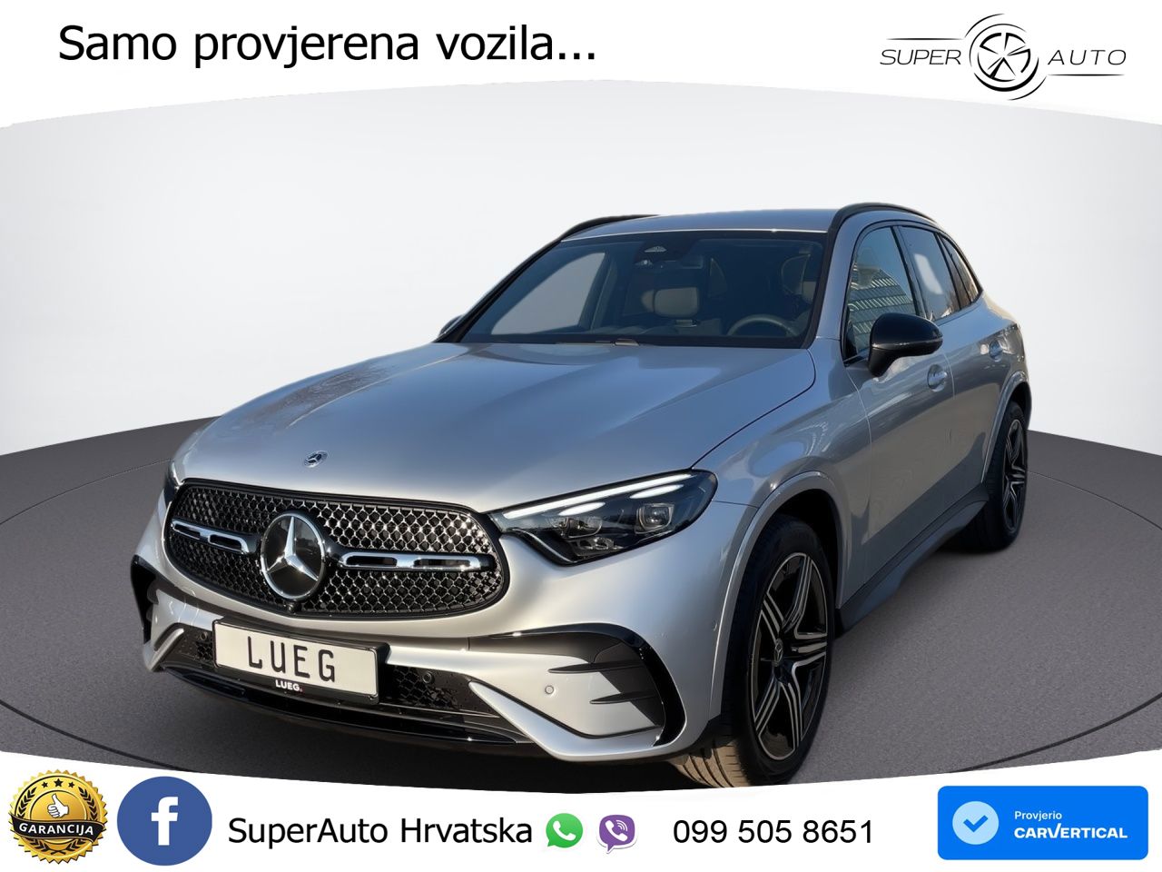 Mercedes GLC 220d (197 KS) 4MATIC 9G-TRONIC AMG LED+GR SJED+ACC